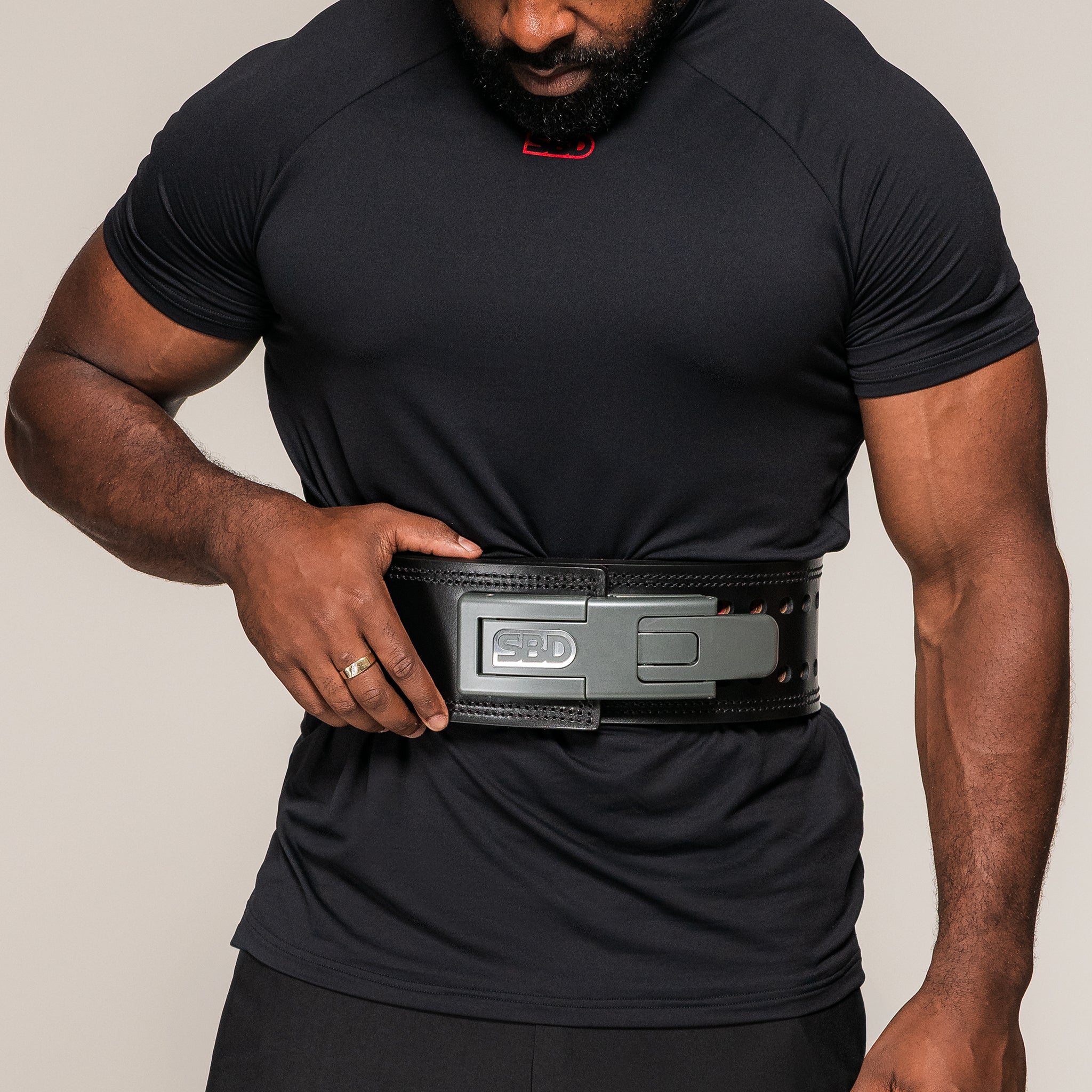 SBD 10mm Powerlifting Belt Mサイズ ブラック 10mm Lever Belt | SBD Apparel UAE